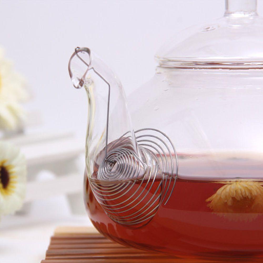 Teaware Tea Separator Replace Spring Strainer Tea Infuser Accessories Kitchen Tool Teapot Filter