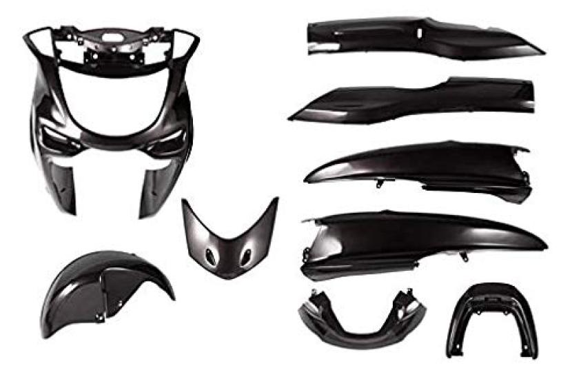 Bike Parts Center Yamaha Majesty 250 Exterior 303401 (SG03J) 9-piece Set, Brown,