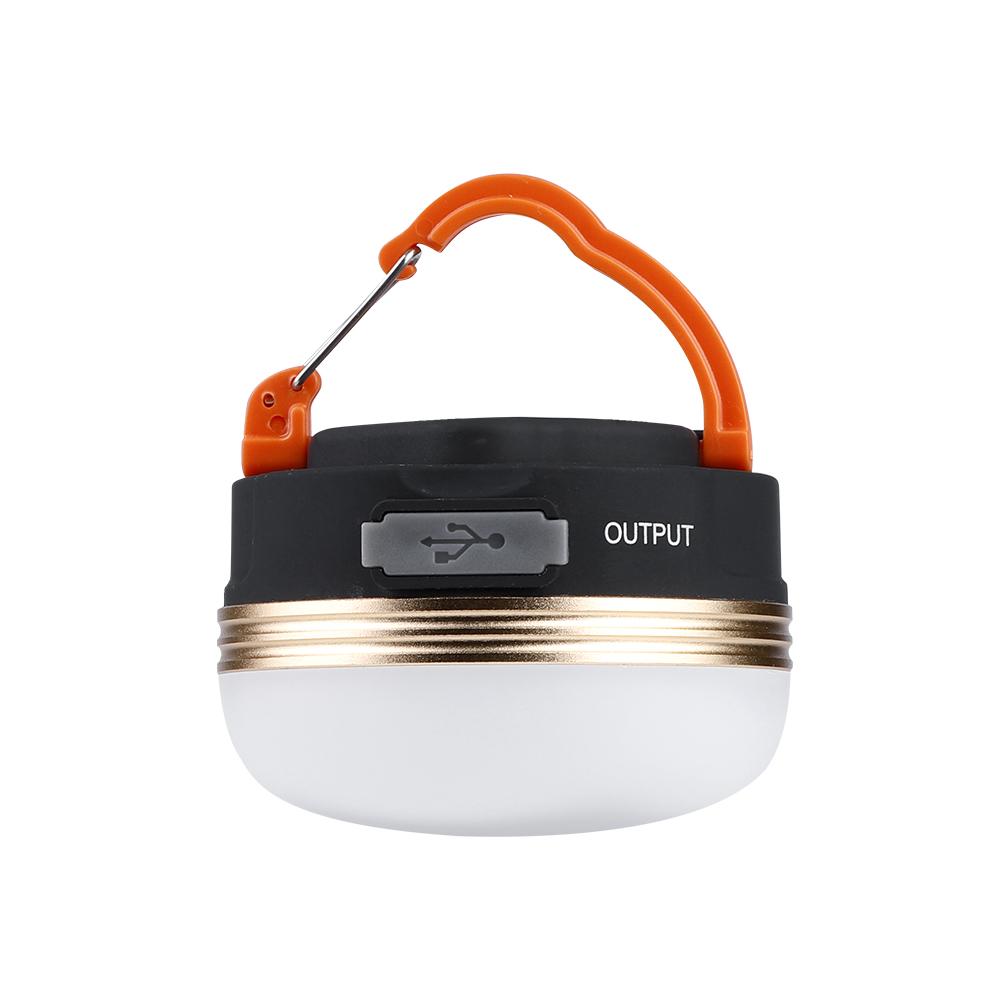 Outdoor Mini Waterproof LED Light High Brightness Hanging Lamp for Camping Tent USB Rechargeable