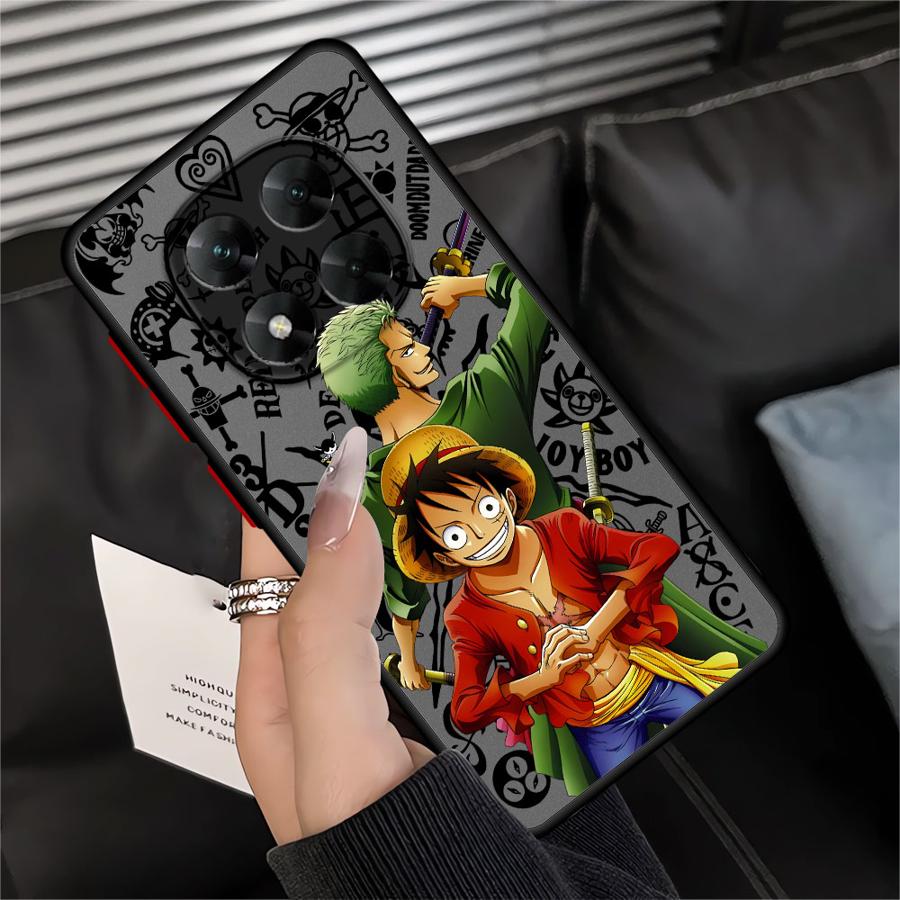 Anime One Piece Luffy Zoro Funda Back Phone Cover Case for Xiaomi Redmi Note 14 14C A4 11 12 13C 13 Pro Plus 9S 10
