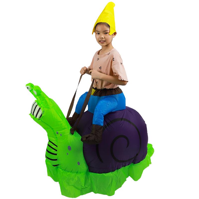 Cycling Pug Inflatable Halloween Costume - Hot-Selling Party Mascot & Prank Outfit