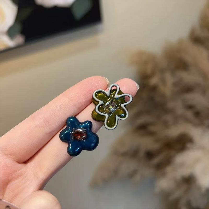 

Flower Cute Exquisite Fashion Earrings Unique Women Jewelry Elegant Personality Trendy Party Gifts Geometric Accessories
