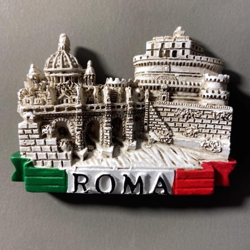 Italien Reise Souvenirs Capri Kühlschrankmagnete Rom Pisa St. Bernhard Florenz Tropea Kühlschrankaufkleber Wohnkultur Hochzeitsgeschenke