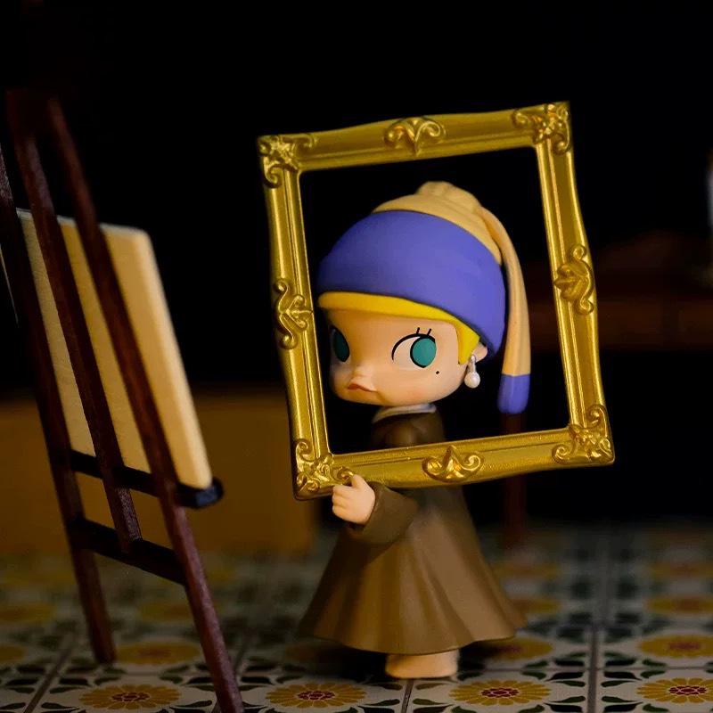 Molly Mein Kindheit Blind Box Figur Spielzeugauto Ornament Souvenir