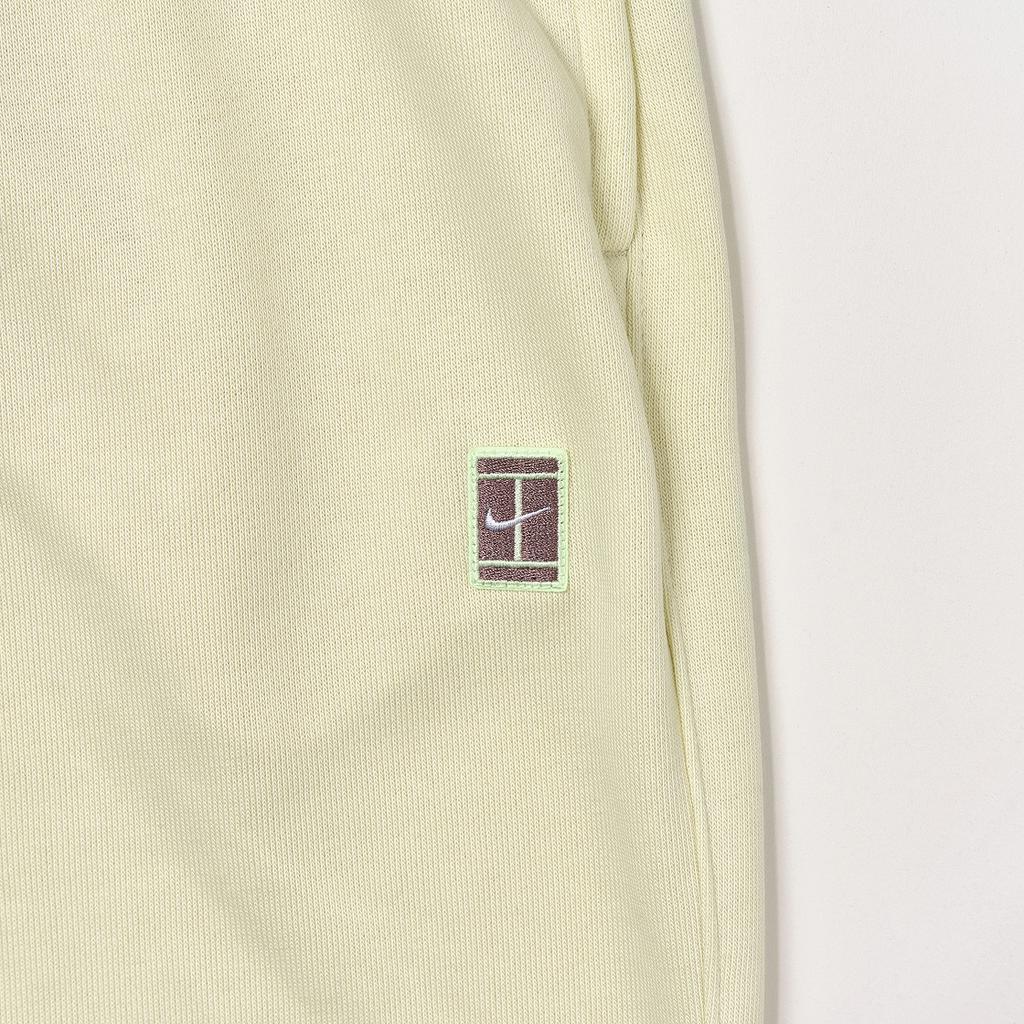 Nike Solid Color Elastic Waistband Tapered Knit Sports Pants Men bottoms Light-Yellow DQ4588-113