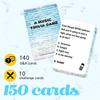 Lyrics Pop Quiz 90s & 2000s Edition Music Trivia Game, Friends Throwback Lyrics Games, Pop Quiz Card Game, 150 Cards Memory Correct Games for Friends,