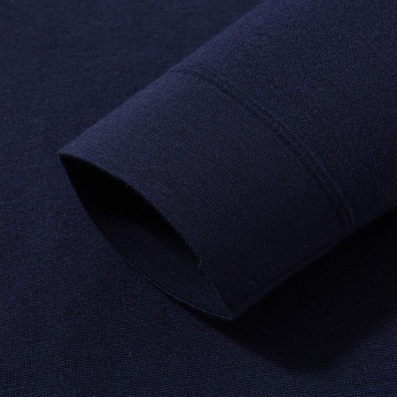 ROOY Men's Soft Warm Polo Collar Wool Sweater