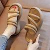 Summer Slippers Women's New Non-slip Thick-soled One-word Cool Skirt Versatile Fashion Beach Sandals