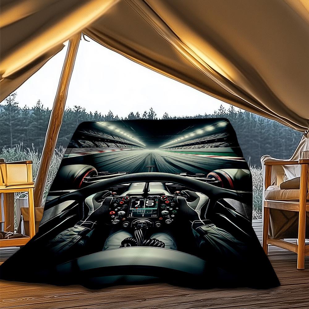 1 Stück Rennwagen Innenraum Druck Außenplane, Leichte Polyester,