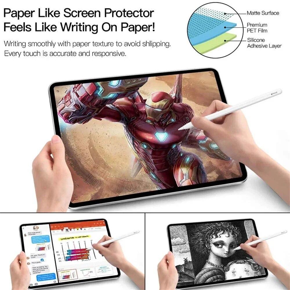 1/2/3 buc. Film ca hârtie pentru Samsung Galaxy Tab S6 Lite 10.4 P610 P615 P613 P619 Protector de ecran pentru tabletă