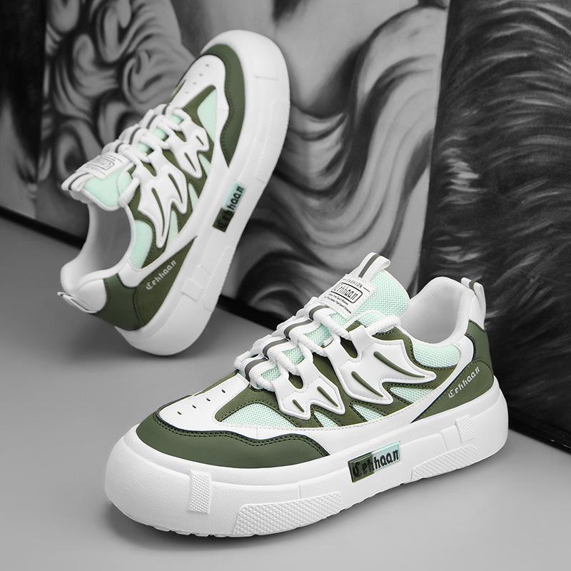 

Fashion Fresh Mens Trendy Skate Shoes Comfy Non Slip Casual Lace Up Sneakers 2025 Summer for Mens Outdoor Activities Sneaks 44