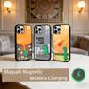 JOGUMAN Studio Чохол-накладка з динозавром для iPhone 17, 16, 15, 14, 13, 12, 11 Plus, Pro Max Магнітний Для Magsafe Бездротова Зарядка