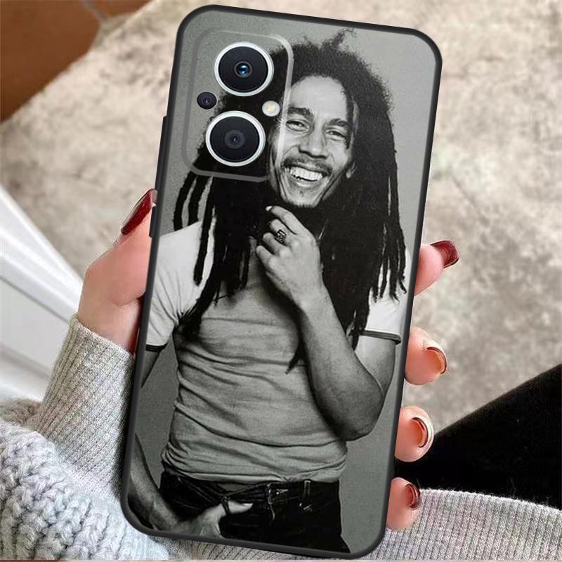 Bob Marley Zitate Rasta Reggae Rückseite Für OPPO Reno 6 7 8 Lite 3 4 5 Z 2Z 8T OPPO Find X6 Pro X2 X3 Neo X5 Lite Hülle