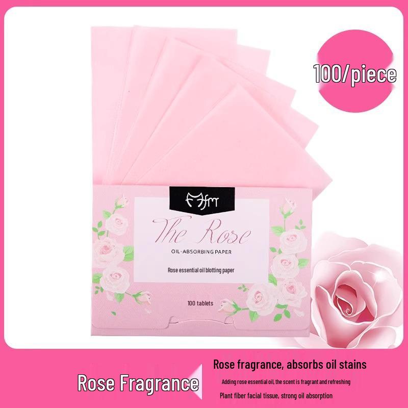 Bamboo Charcoal Oil-Absorbing Facial Tissues: Refreshing, Skin-Friendly Blotting Papers for Men & Women