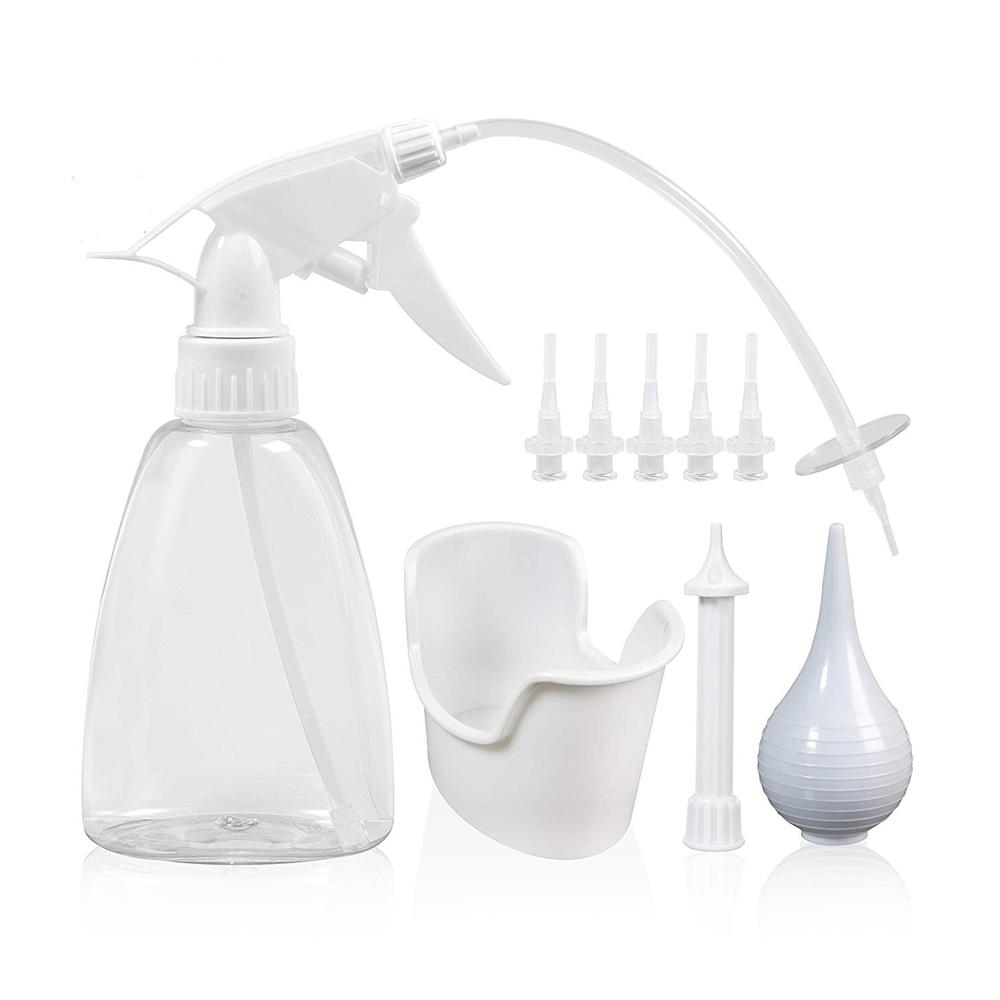 Ear Wax Removal Tool Ear Cleaning Kit Safe Ear Irrigation Kit Ear Flush Kit for Adults Kid, Ear Wax Washer Home Safe Ear Cleaner