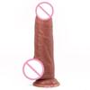 Super Soft Liquid Silicone Dildo Female Manual Super Realistic Large Suction Cup Dildo Penis Orgasmic Masturbator