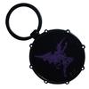Wavy Logo Double Sided Keyring