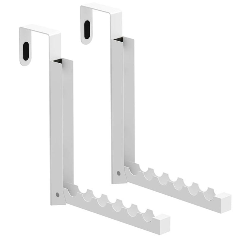 2Pcs Multifunctional Over Door Clothing Rack Magnetic Closure Garment Hanger for Home Use Efficient Clothes Hook 1 1780₽