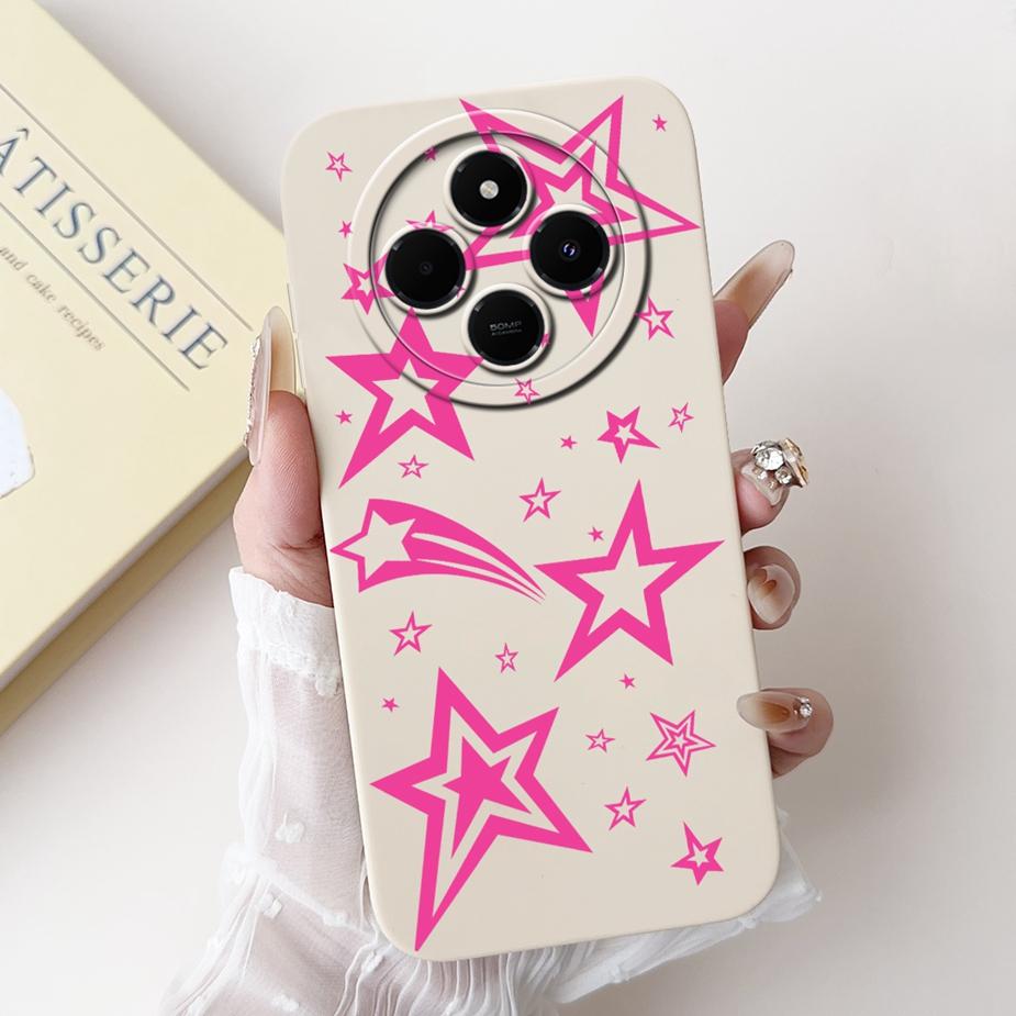 Für Xiaomi Poco C75 Hülle Stilvolle Kunstbemalte Abdeckung Weiche Silikon Stoßfeste Handyhülle Für Xiaomi Poco C75 PocoC75 Fundas Bumper