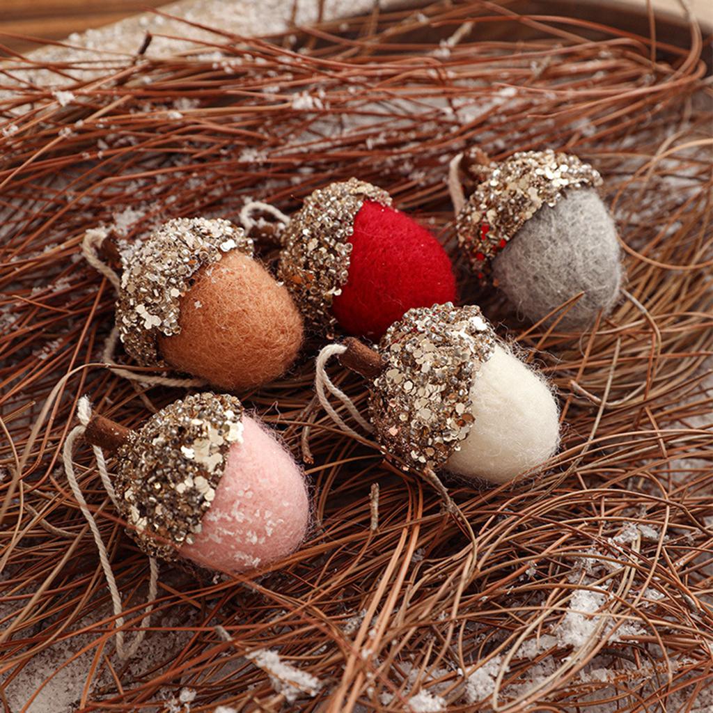 New Christmas Pinecone Felt Christmas Tree Pendant, Pendant, Christmas Atmosphere Set Decoration Items