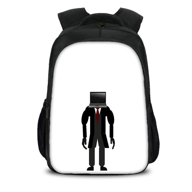 Toilette Skibidi Sac à dos double couche Durable Tendance Polyvalent Grande capacité Dessin animé Garçon et Fille d'école Anniversaire Meilleur Cadeau