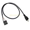 B03C 50cm USB 2.0 Mini 5Pin Male to 9Pin Female Header Cable Motherboard Header
