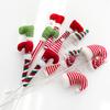 Christmas Elf Leg Cuttings Hook Boots Plush Toy Wrap Around Spring Plastic Doll Christmas Party Decoration