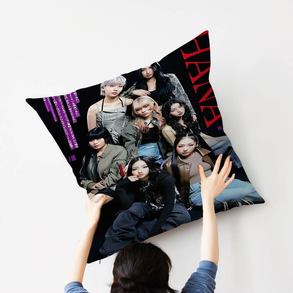 H-Hana Kpop Style Maple Design Cushion Cover Happy Autumn Harvest Decor Holiday Decorati Pillow Cover