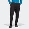 Adidas Knitted Sweatpants Men's Black Moderate Cuffed Pants DU1148