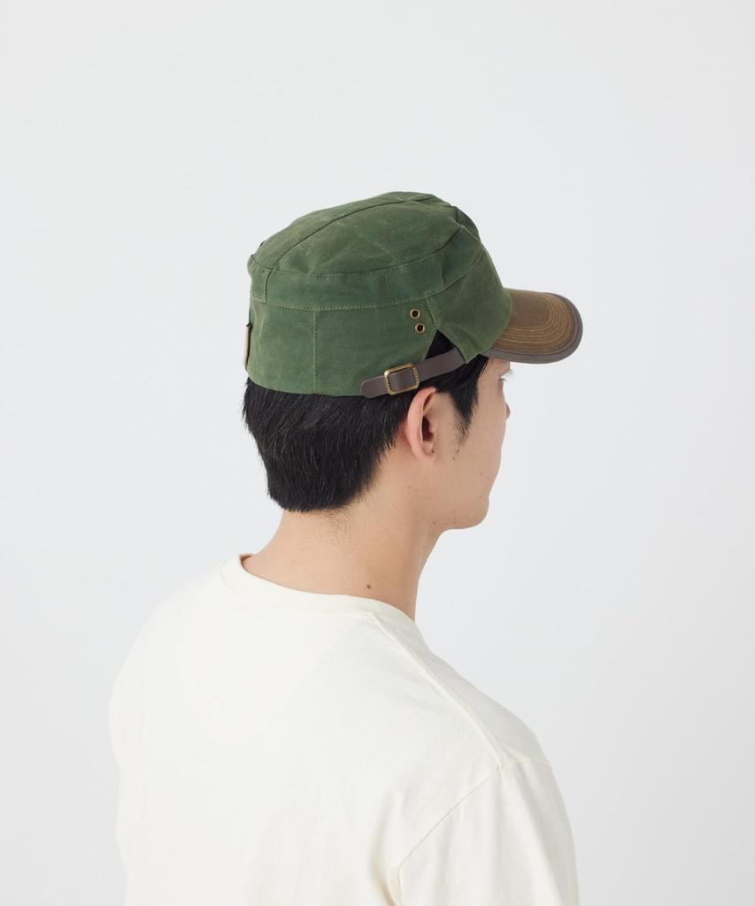 Snow Peak Oiled Military Cap Headwear Cap Hat OLIVE One SPTL-AC-26SU904 Men's Women's