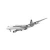 A380 Singapore Airlines For Airbus Sivil Passasjerfly Modell 1:120 Skala Flymodell Luftfartsmodell Papirmodell