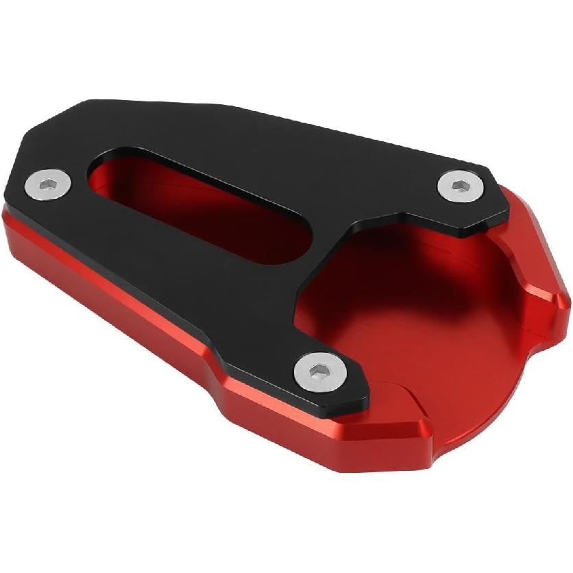 CHIFUN Kickstand Extender Enlarger Pad Side Stand Extension Plate Replacement for Suzuki SV650 SV650X SV650XA 2017-2023 Side Parking Stand Foot Pad