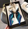 70cm Korean-Style Silk Square Scarf: Fashionable, Versatile Neck Protection and Decorative Accessory