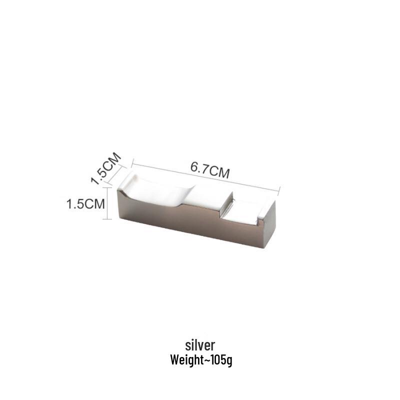 ZISIZ Mirror Finish Metal Chopstick and Spoon Rest