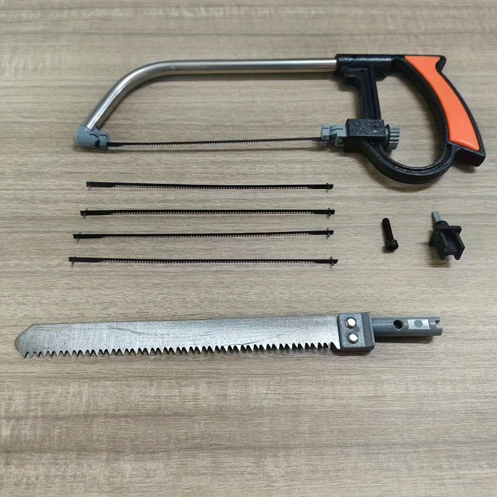 Telaio Antiscivolo Mano Design Ergonomico Sega a Mano Strumento Portatile Set 6 in 1 Lama in Acciaio Telaio Antiscivolo Mano Ergonomico Mano 6 in 1 Utilità Sega a Mano Set di Strumenti