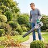 Leaf Blower Cordless with 2 X 4000mAh Batteries & Charger, 36V Lightweight Garden Blower with 1000W Brushless Motor