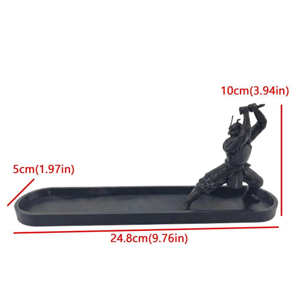 Zen Style Incense Burner with Ash Catcher 3D Printed Incense Stick Holder Yoga Room
