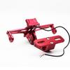 Motorcycle CNC License Plate Holder with Light for BWS R25/R3/MSX