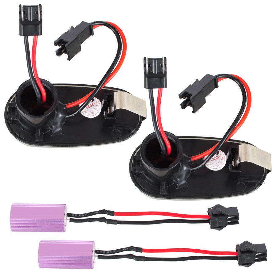 Fiat Bravo II 07-14 LED Side Indicator SMOKED DYNAMIC 2 Pcs. SET
