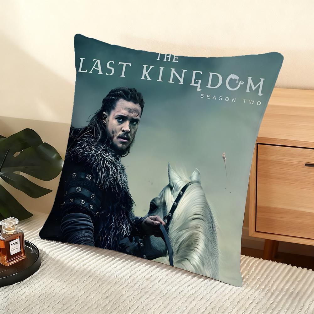 Cushion Cover Silky Short Plush Home Sofa Cushion Cover - Invisible Zipper Home Decoration The Last Kingdom TV Series