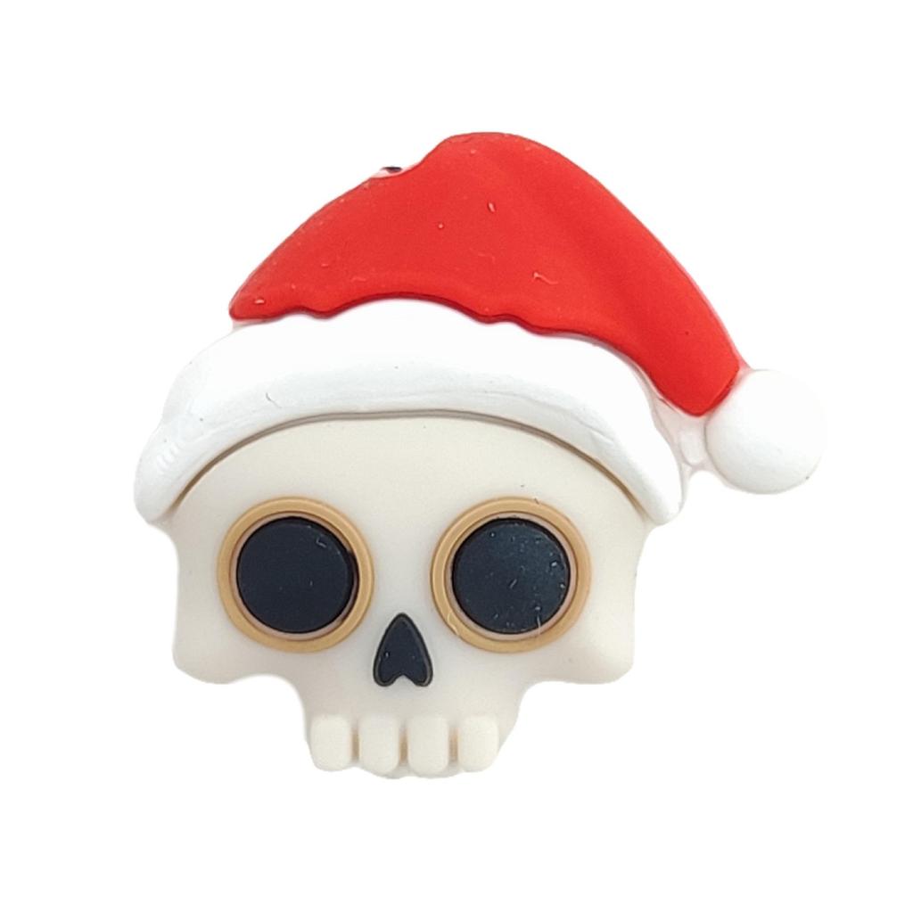 3D Santa Claus Silicone Beads Cartoon Pen for DIY Jewelry and Epoxy Crafting