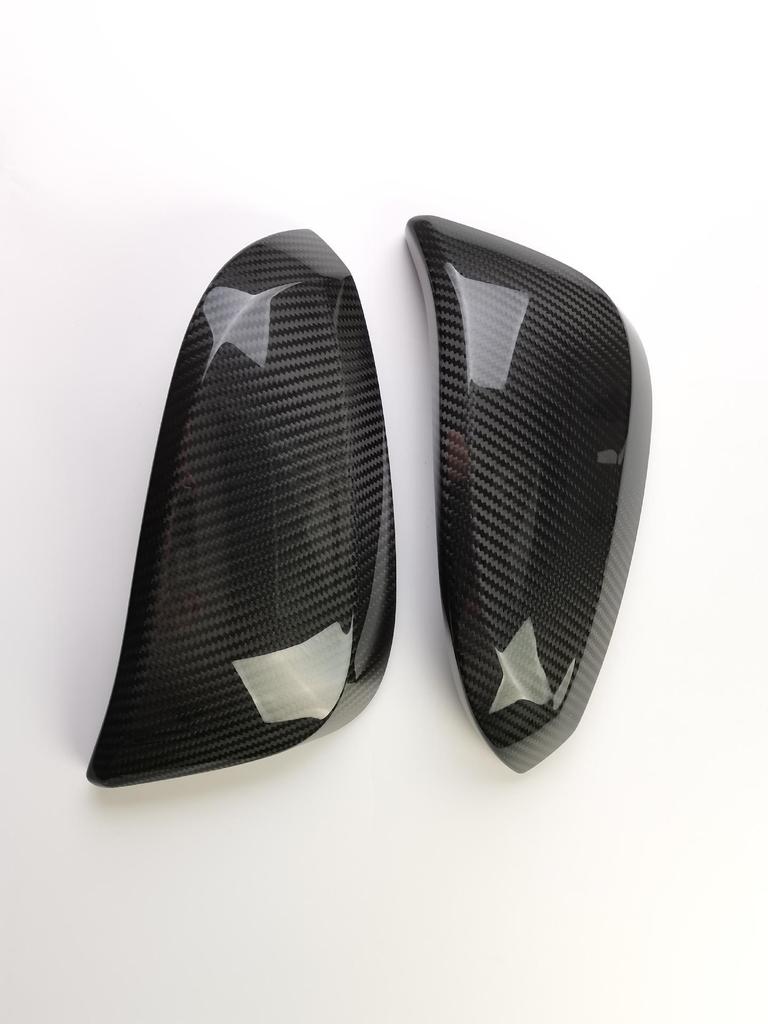Real Carbon Fiber Rearview Mirror Shell for Toyota 4Runner & Old Model RAV4 - Dry Carbon Exterior Modification