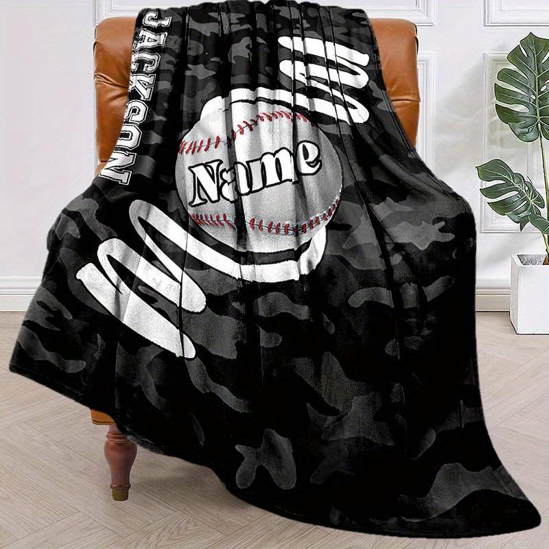 A Ball Customize Your Name Blanket Warm Comfortable And Soft Blankets Are Suitable For Home Lunch Break Blanket Office Sofa Sofa Gift To Relatives And