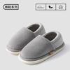 Cotton shoes couple autumn and winter new 2025 velvet warm and non-slip home shoes women wear cotton shoes men