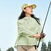 Li Ning CF Outdoor Series Lightweight Breathable Water-Resistant UPF 55+ Packable Sun Protection Jacket Women jackets Dusty-Green AFDV378-6