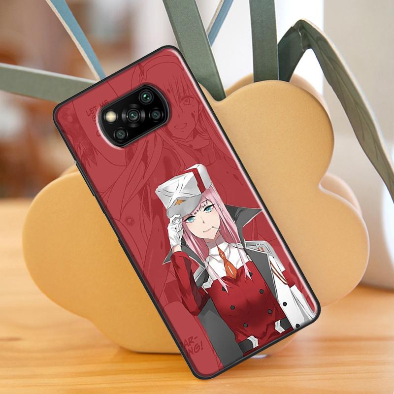 Zero Two Darling in the FranXX Anime For POCO X3 Pro X3 GT F3 M3 M4 Pro Case For Xiaomi Mi 11 Lite Mi 11T Pro 10T Back Cover
