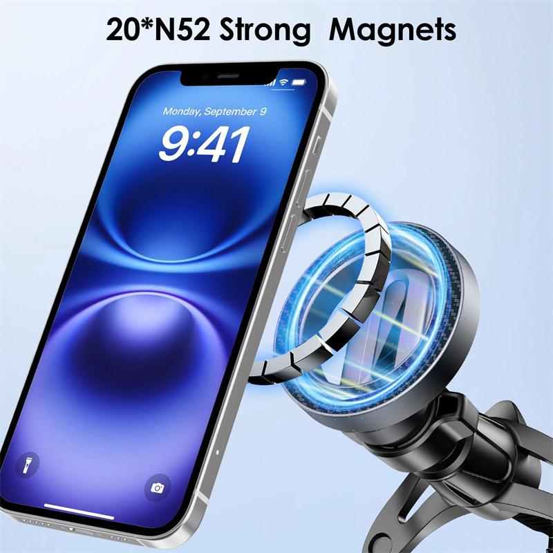 For Magsafe Car Mount, Air Vent/Dashboard Magnetic Phone Holder For Car Phone Holder Mount For Iphone 16/16E/15/14/13/12/Samsung