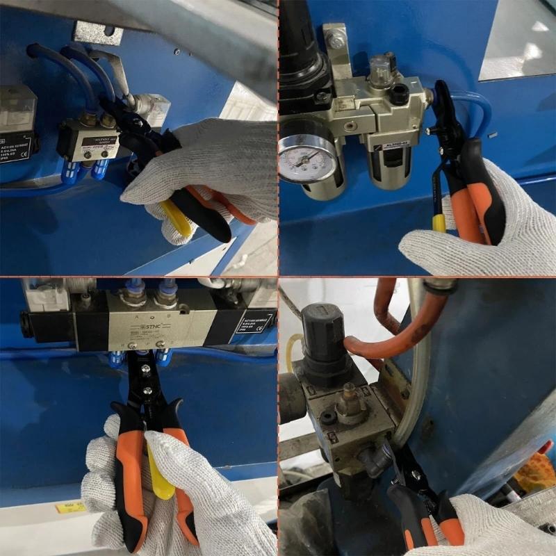 Disconnect Plier With Ergonomic Grip Design For Efficient Single Hand Operation In Plumbing Repair And Maintenance Tasks