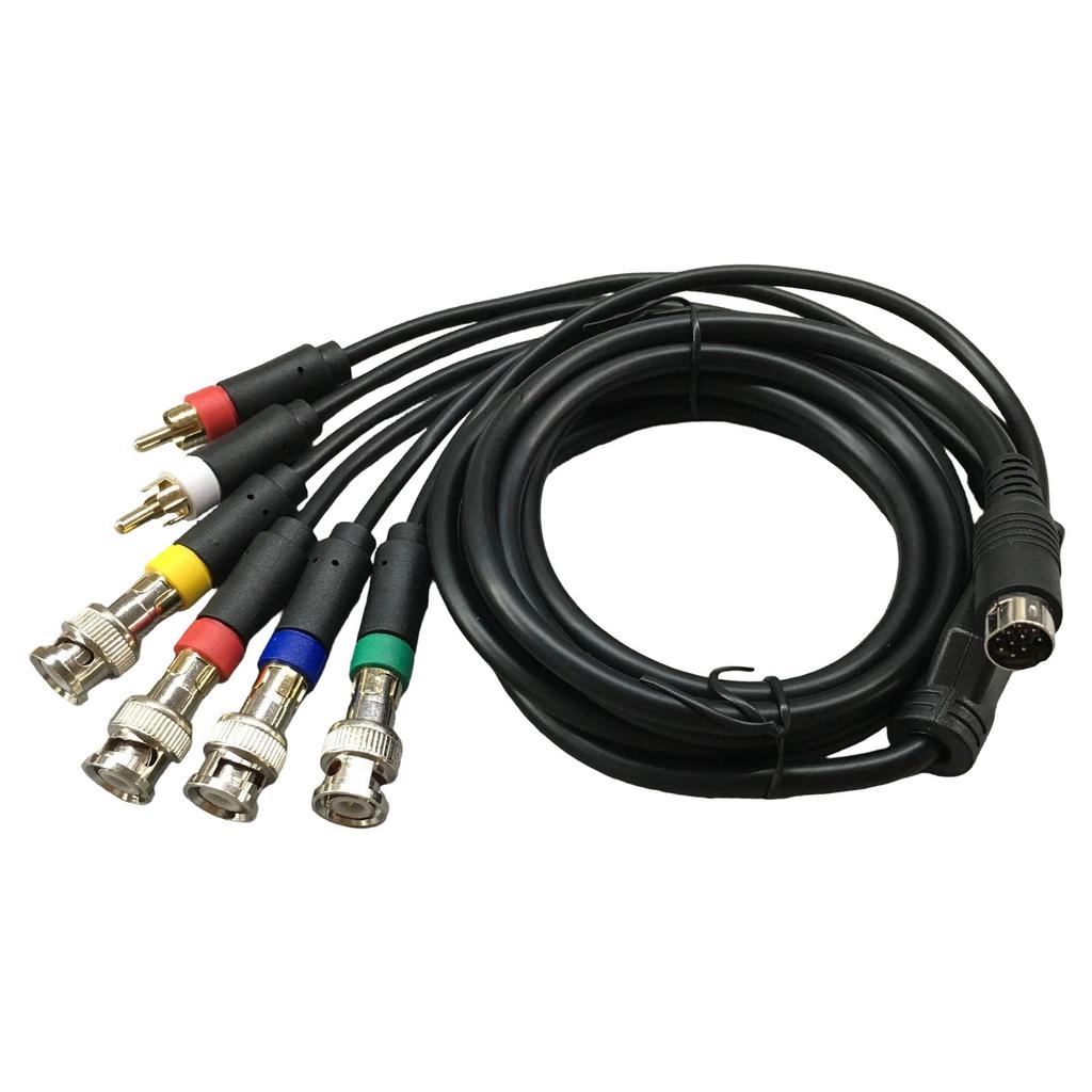 High Accuracy RGBS Video Cable Offering Combined Sound Output Reliable Signals Cable for Easy Gaming Experience