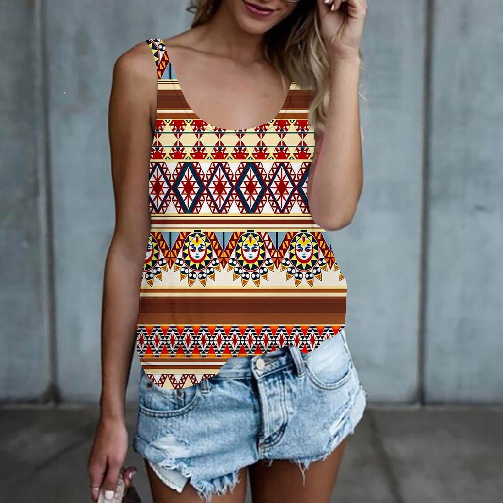 

Женская майка, нарядные повседневные рубашки, летние свободные майки, милая модная одежда, блузки без рукавов XXL коричневый